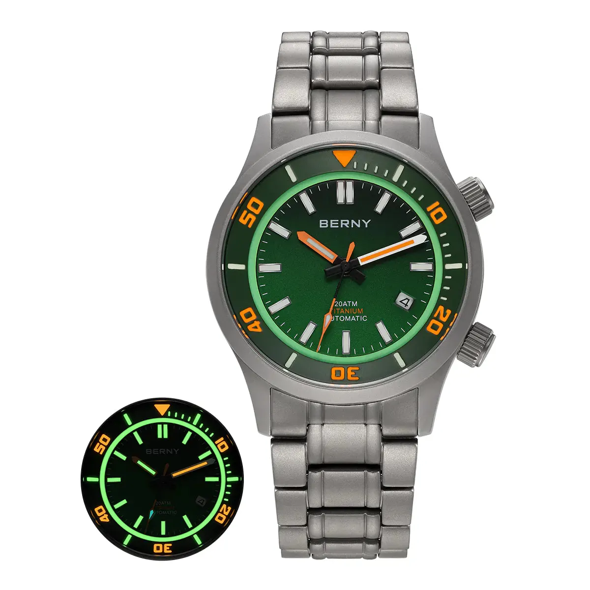 Montre Berny AMT149MS Automatique – Vert