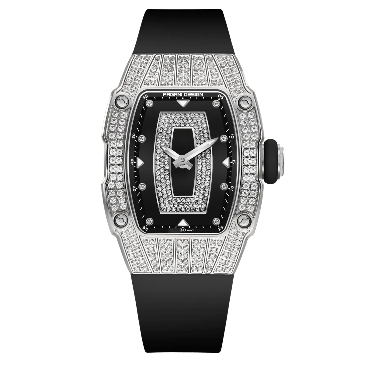 Montre Pagani Design PD-YS013 Quartz 31,5 mm – Noir / Argent