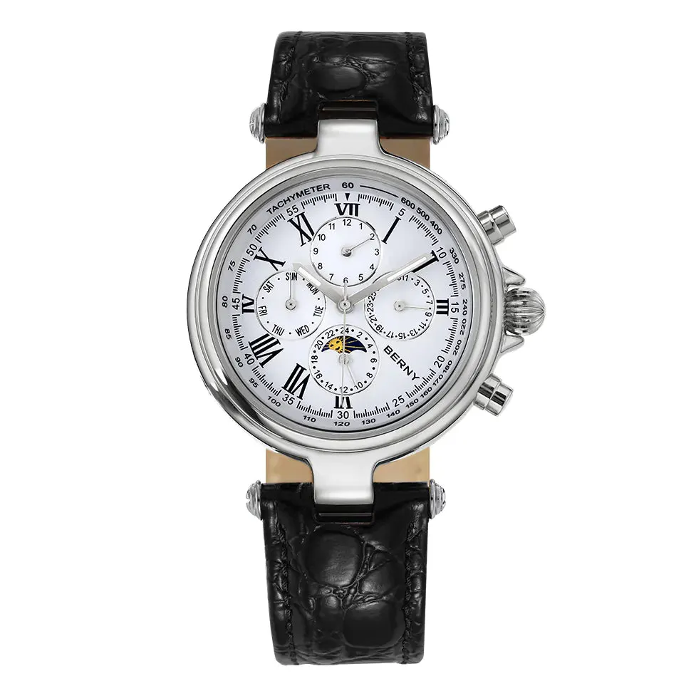 Montre Berny AM7042M Automatique – Argent