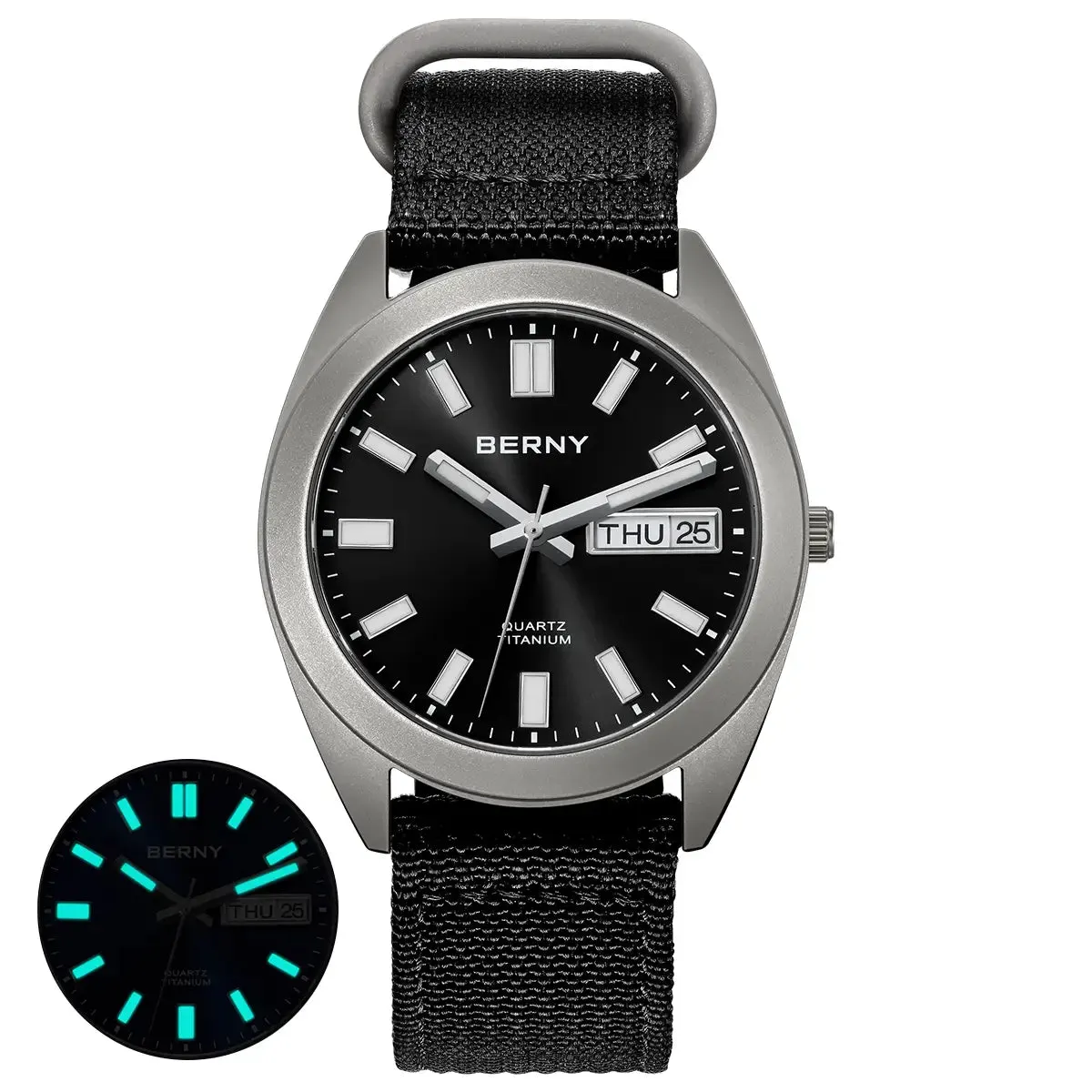 Montre Berny T2567M Quartz – Noir