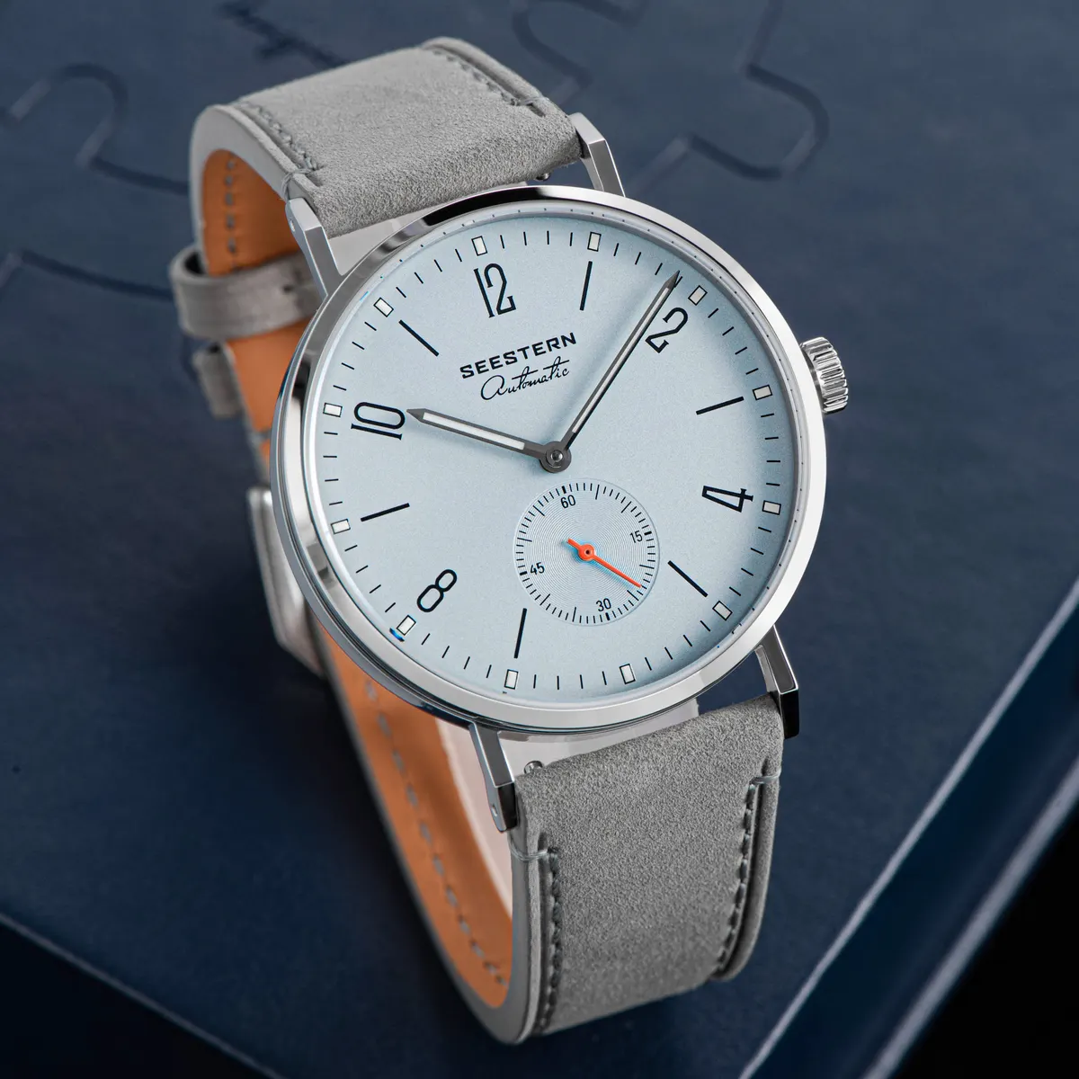 Montre Seestern S382 – Bracelet gris