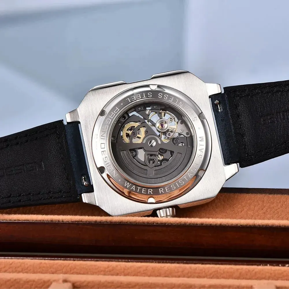 Montre Pagani Design Automatique 42 mm – Noir marron