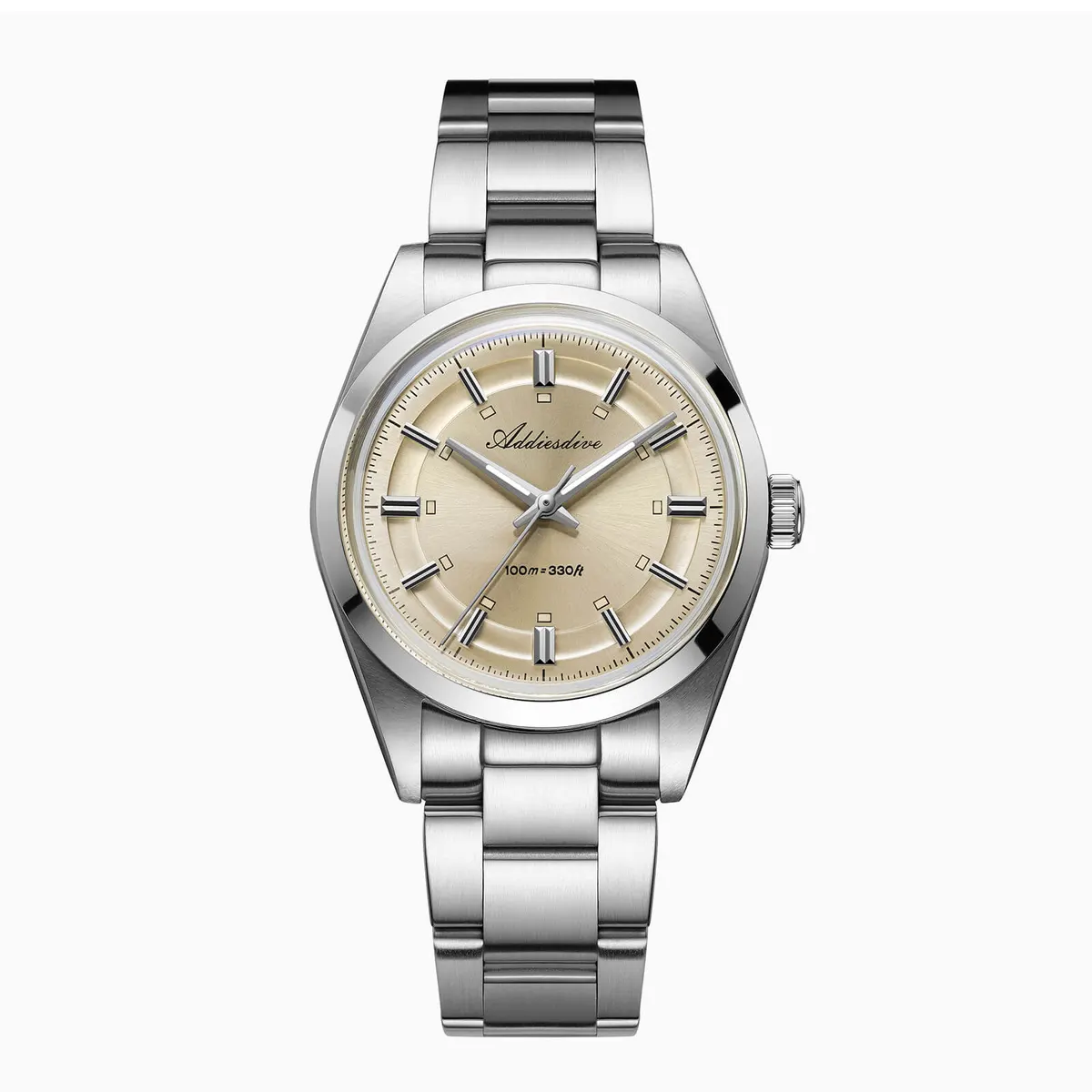 Montre Addiesdive AD2515 Quartz 36 mm – Jaune