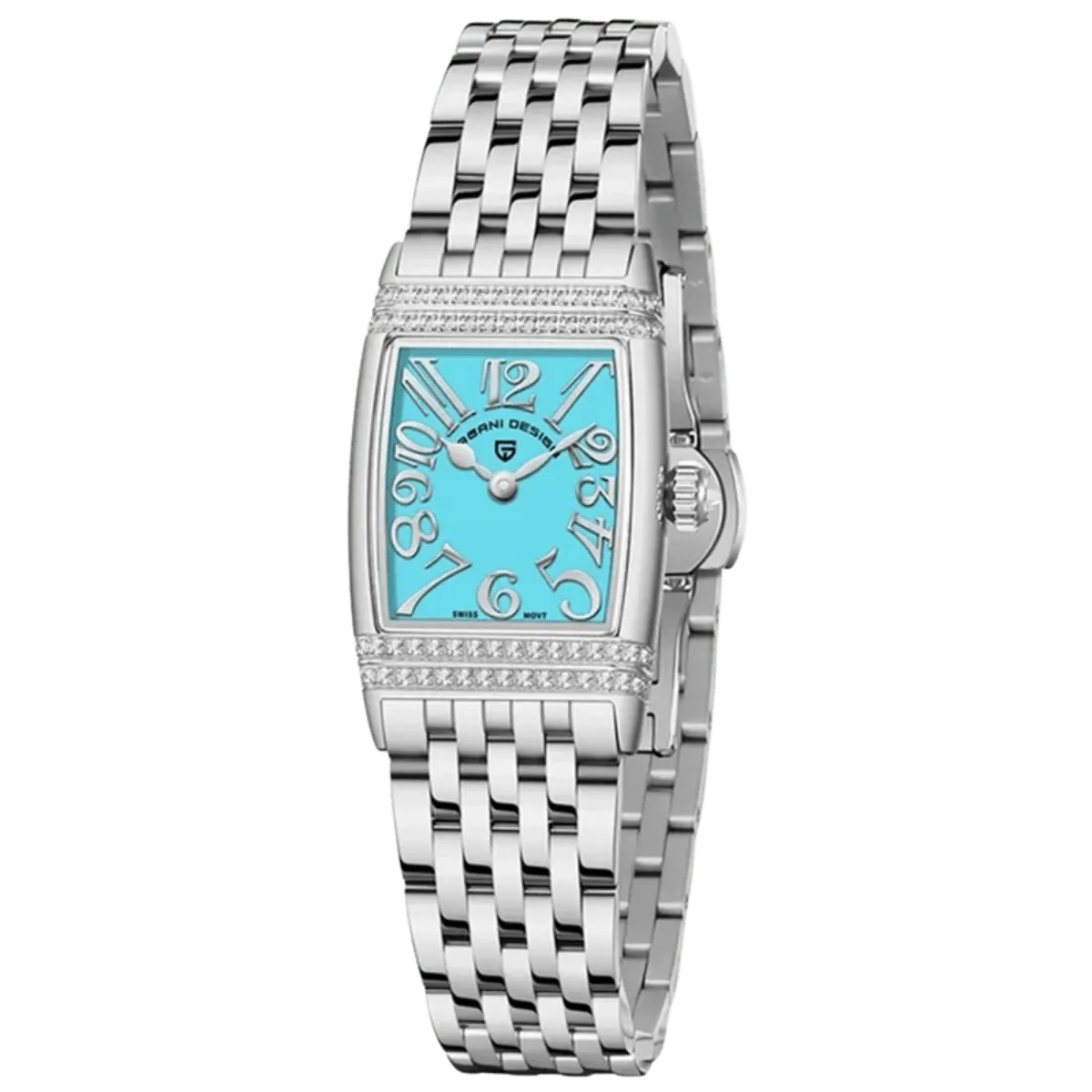 Montre Pagani Design PD-1737 Quartz 22 mm – Bleu / Argent