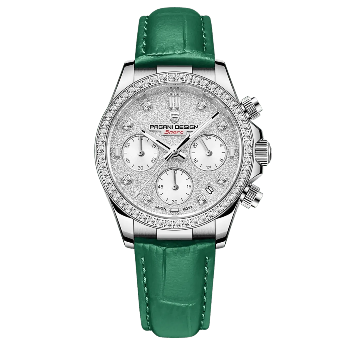 Montre Pagani Design PD-1730 Quartz 36 mm – Vert