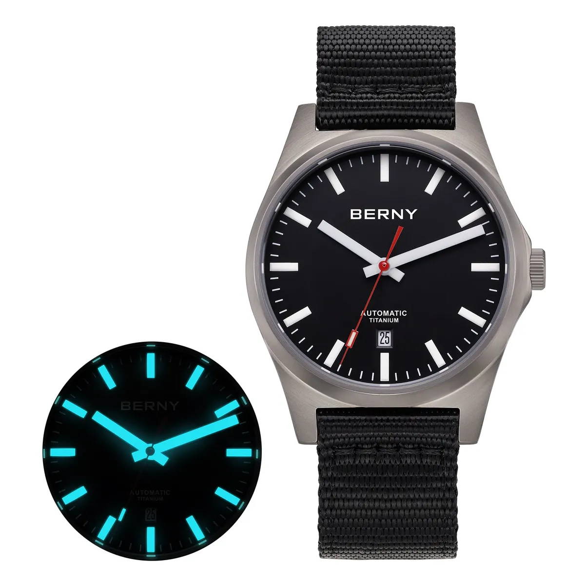 Montre Berny AMT258M Automatique – Noir
