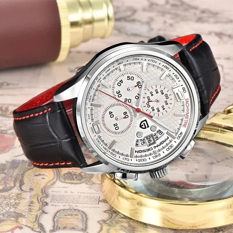 Montre Pagani Design Quartz 44 mm – Blanc