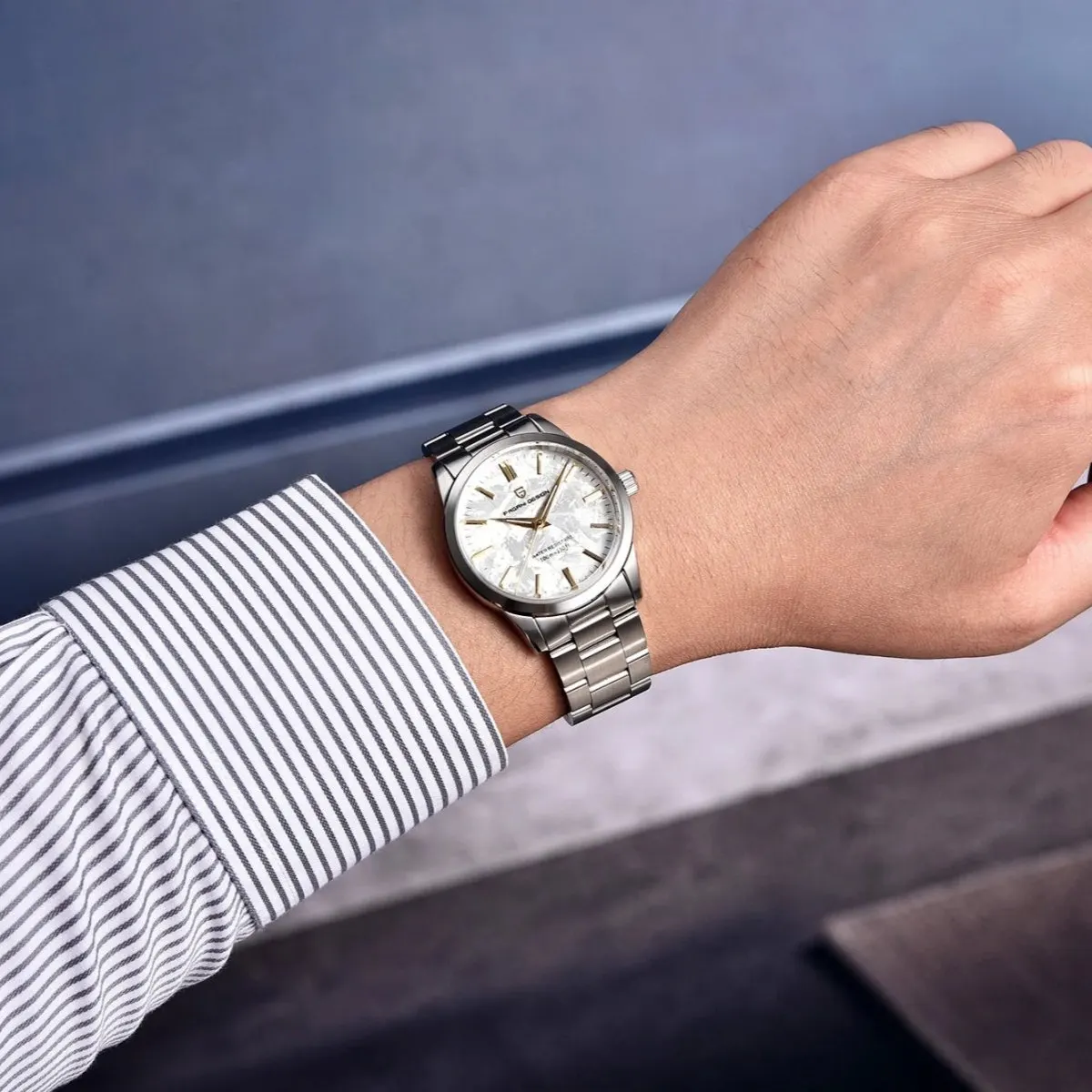Montre Pagani Design Quartz 40 mm – Bleu