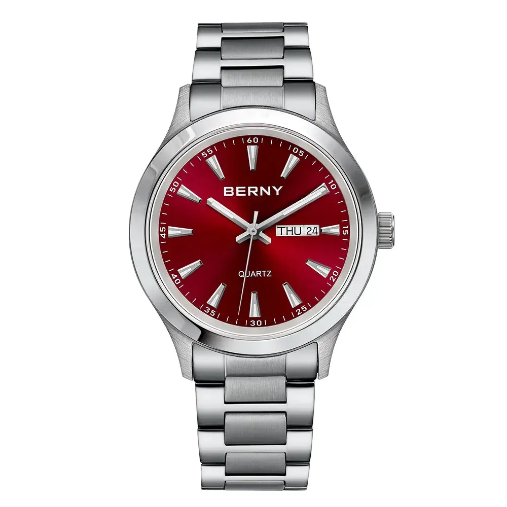Montre Berny Quartz – Rouge