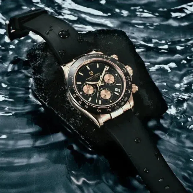 Montre Pagani Design Méca-quartz 40 mm – Café