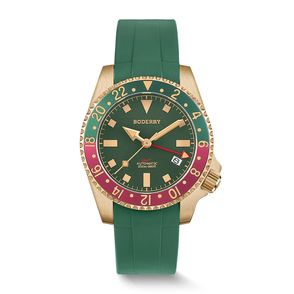 Montre Boderry Automatique 40 mm – Vert