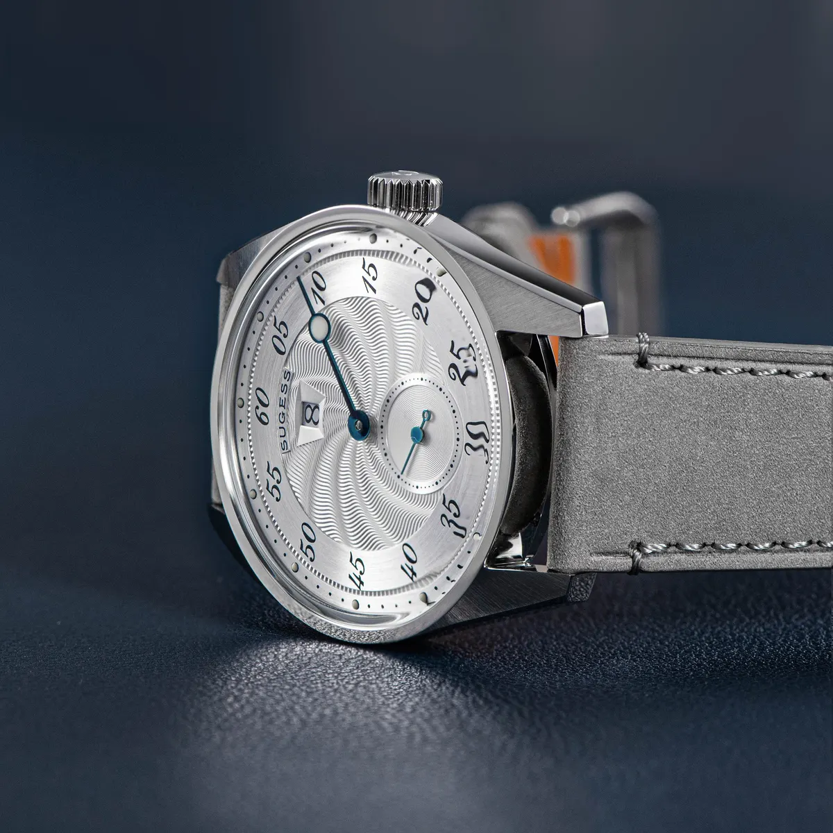 Montre Sugess S451-1 – Bracelet gris cuir