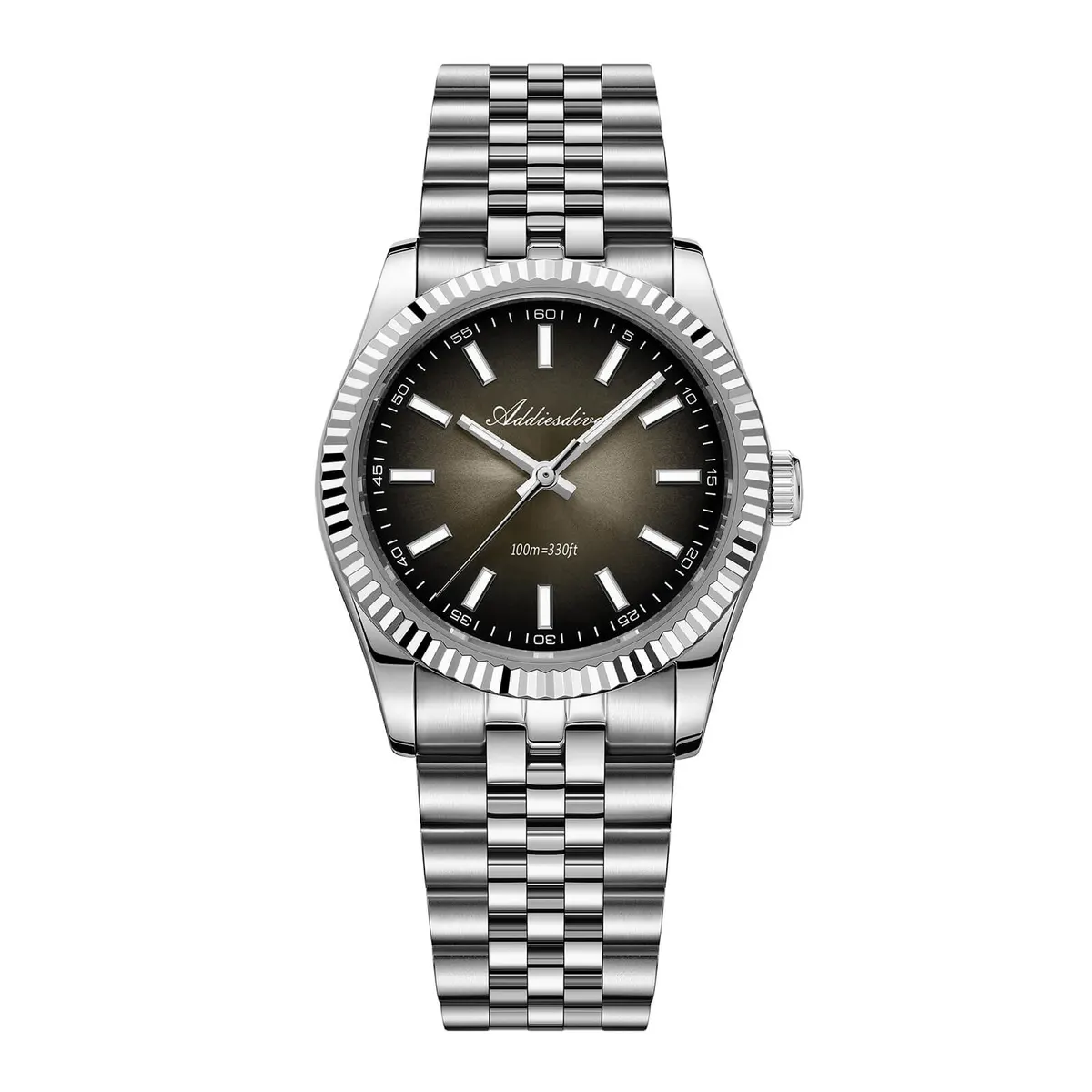 Montre Addiesdive AD2073 Quartz 36 mm – Noir