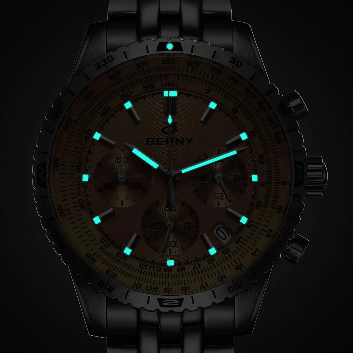 Montre Berny Quartz – Jaune