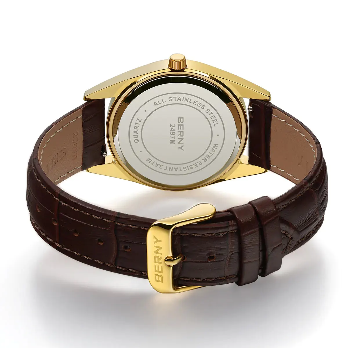 Montre Berny Quartz – Or / Or