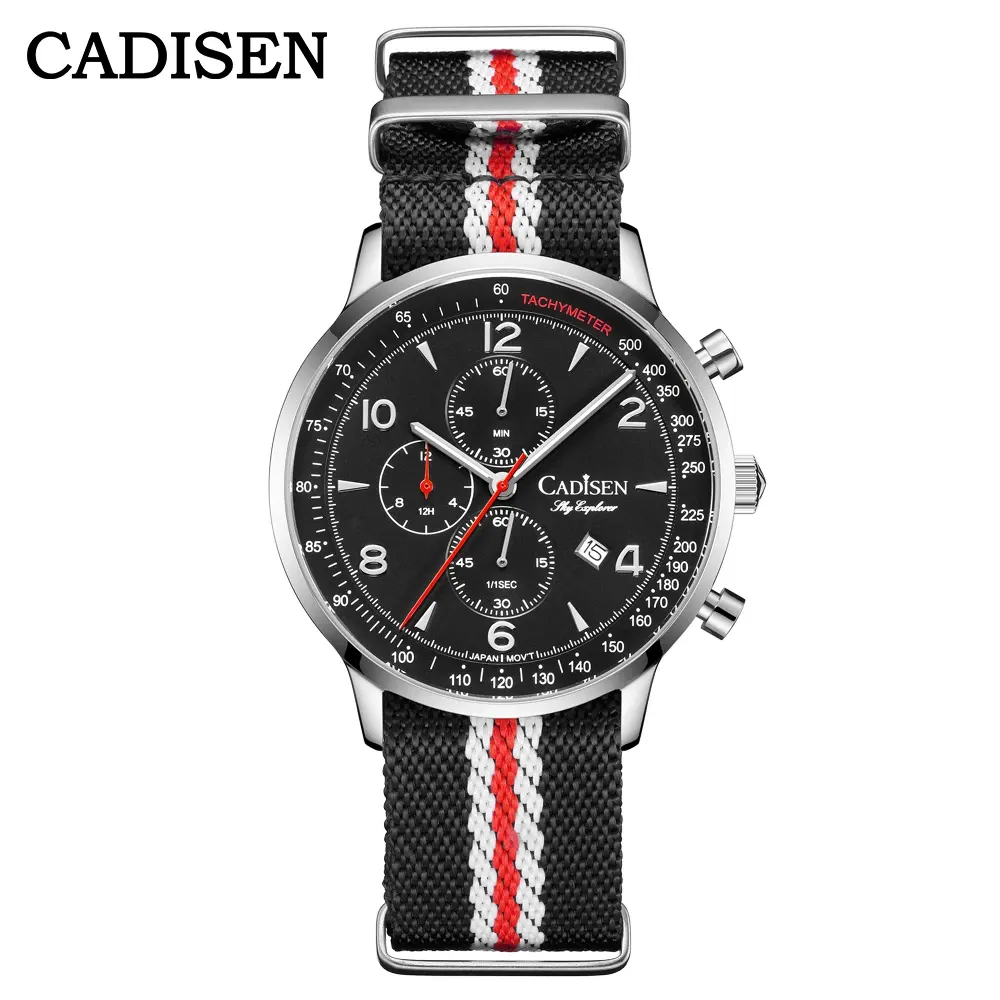Montre Cadisen Quartz – Noir
