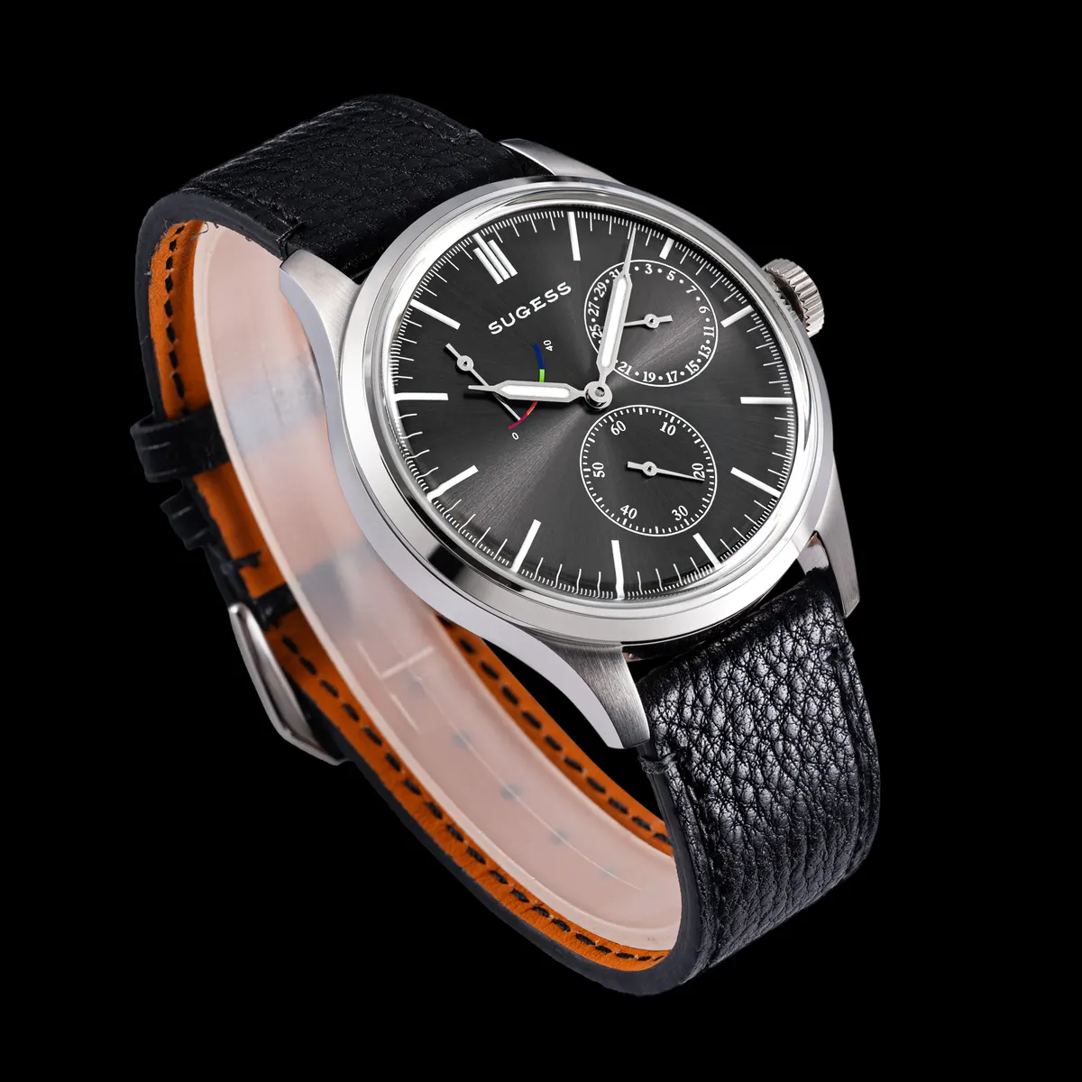Montre Sugess S458 – Cadran gris