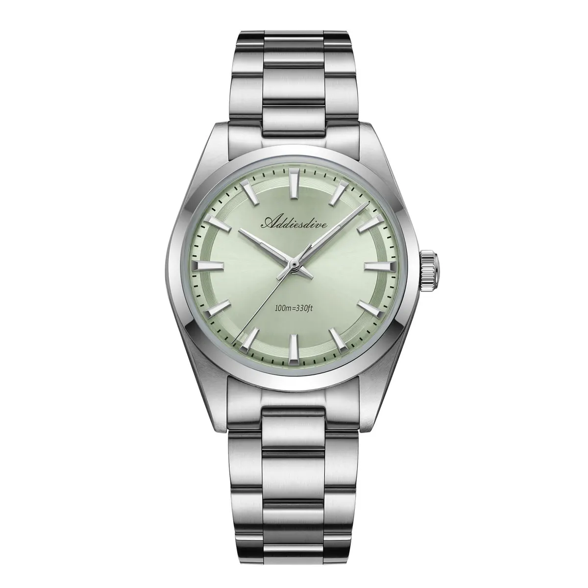 Montre Addiesdive AD2066 Quartz 36 mm – Menthe vert / VH31