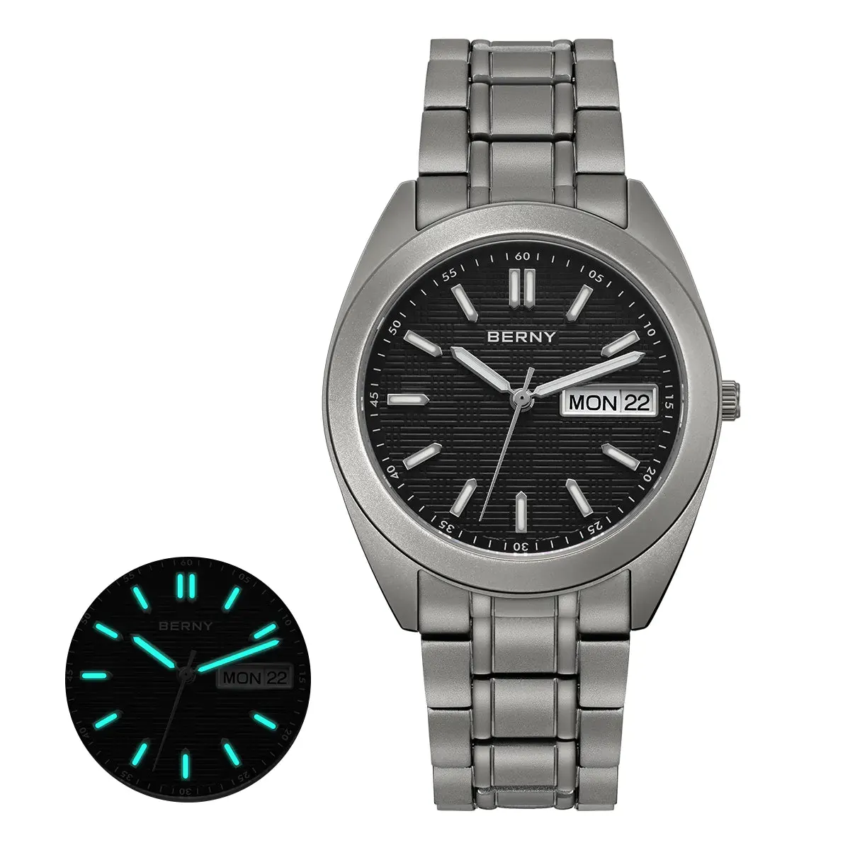 Montre Berny T2597MS Quartz – Noir