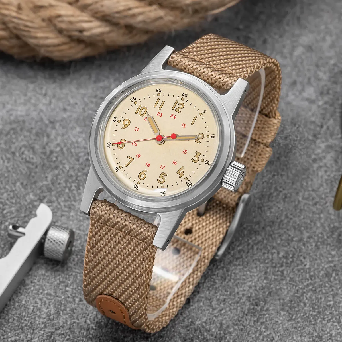 Montre Addiesdive AD2076 – Beige