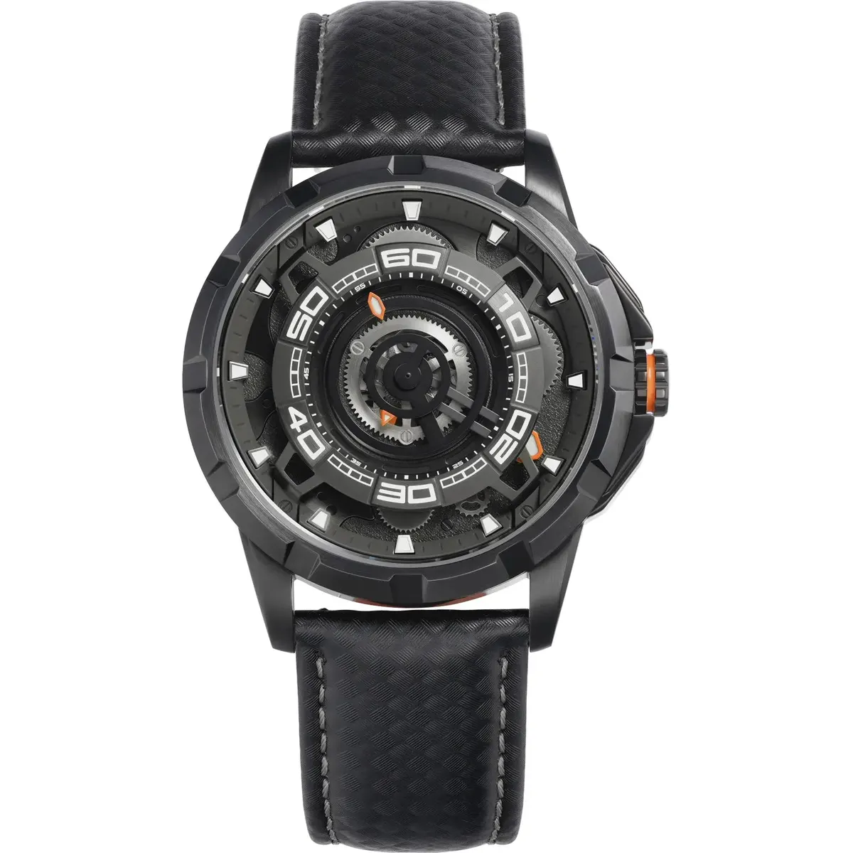Montre Berny AM198M-BLK Automatique – Acier inoxydable