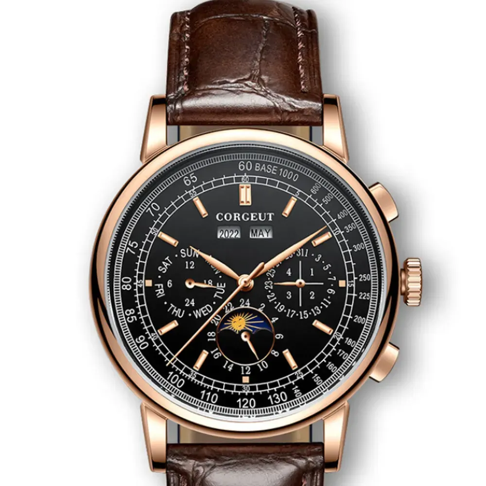 Montre Corgeut Automatique 42 mm – Version 8