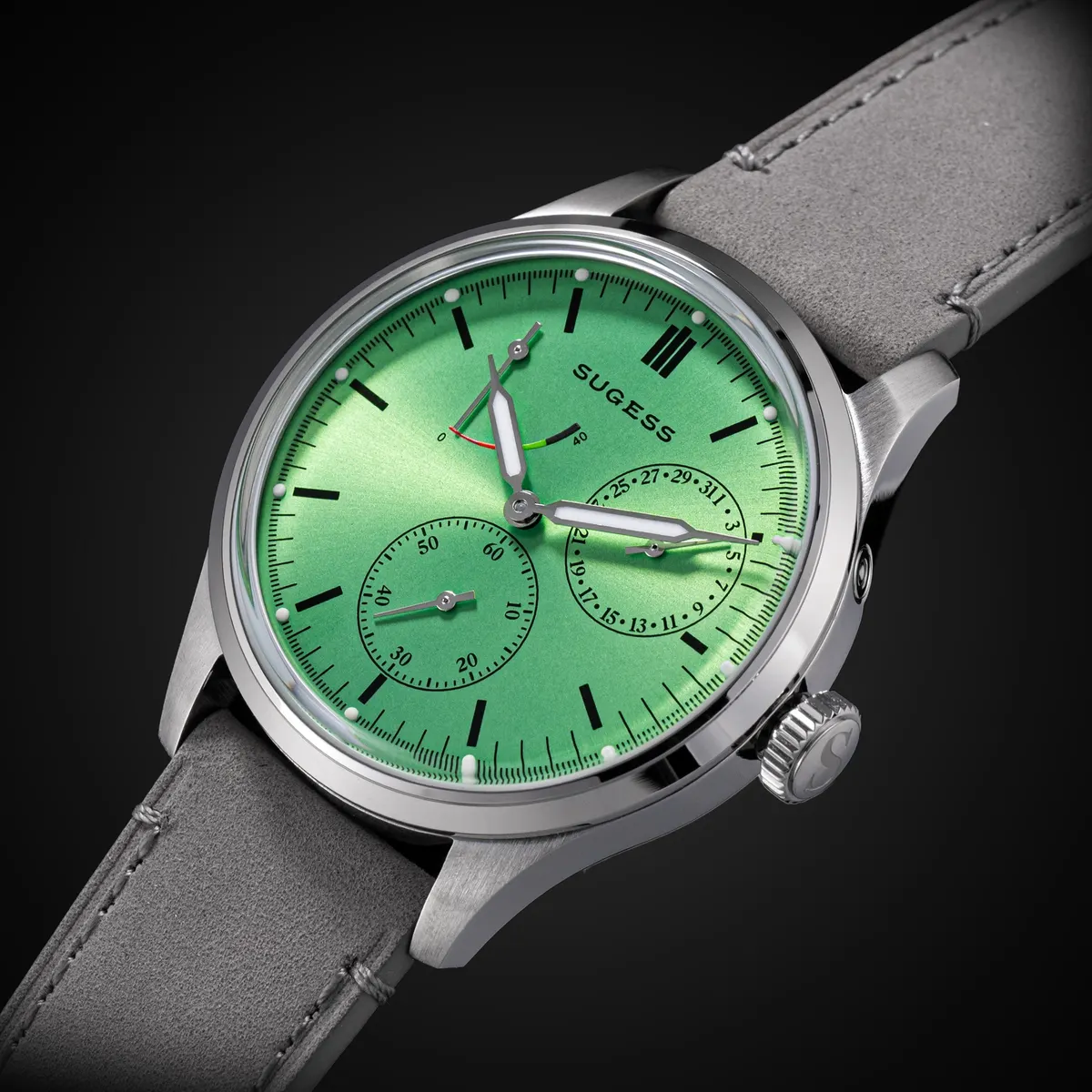 Montre Sugess S458 – Cadran vert