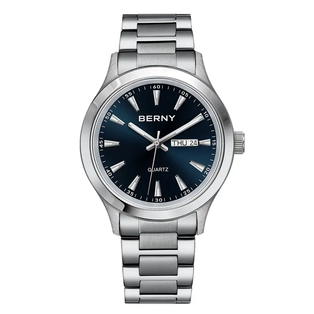 Montre Berny Quartz – Bleu