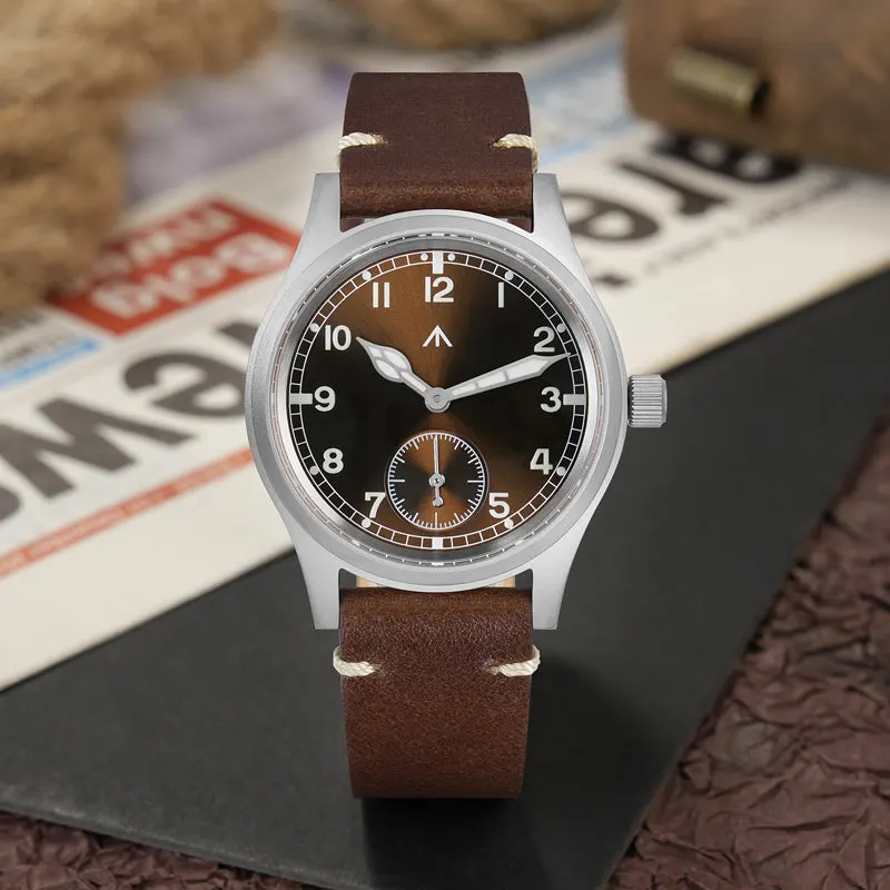 Montre Militado D12 Quartz 36 mm – Bracelet cuir