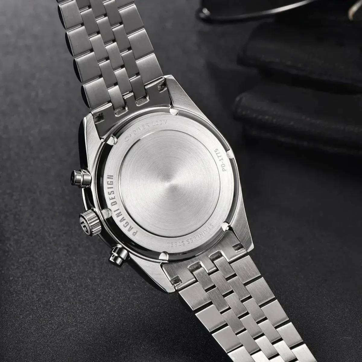 Montre Pagani Design Méca-quartz 37,5 mm – Bleu