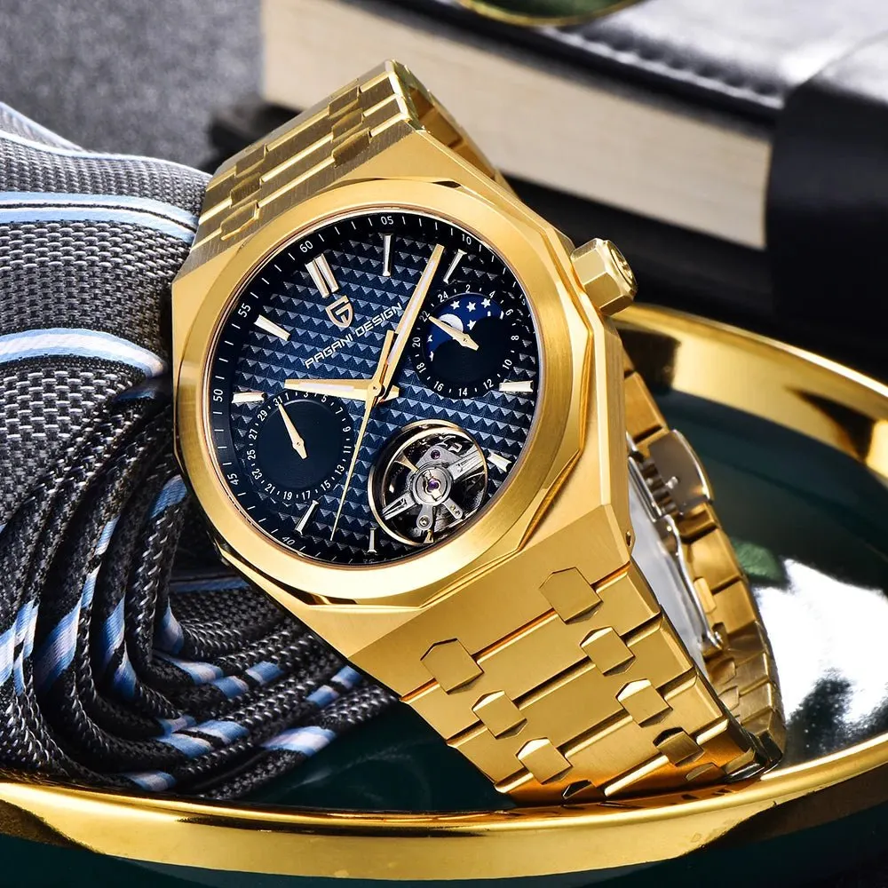 Montre Pagani Design PD-YS036 – Or bleu