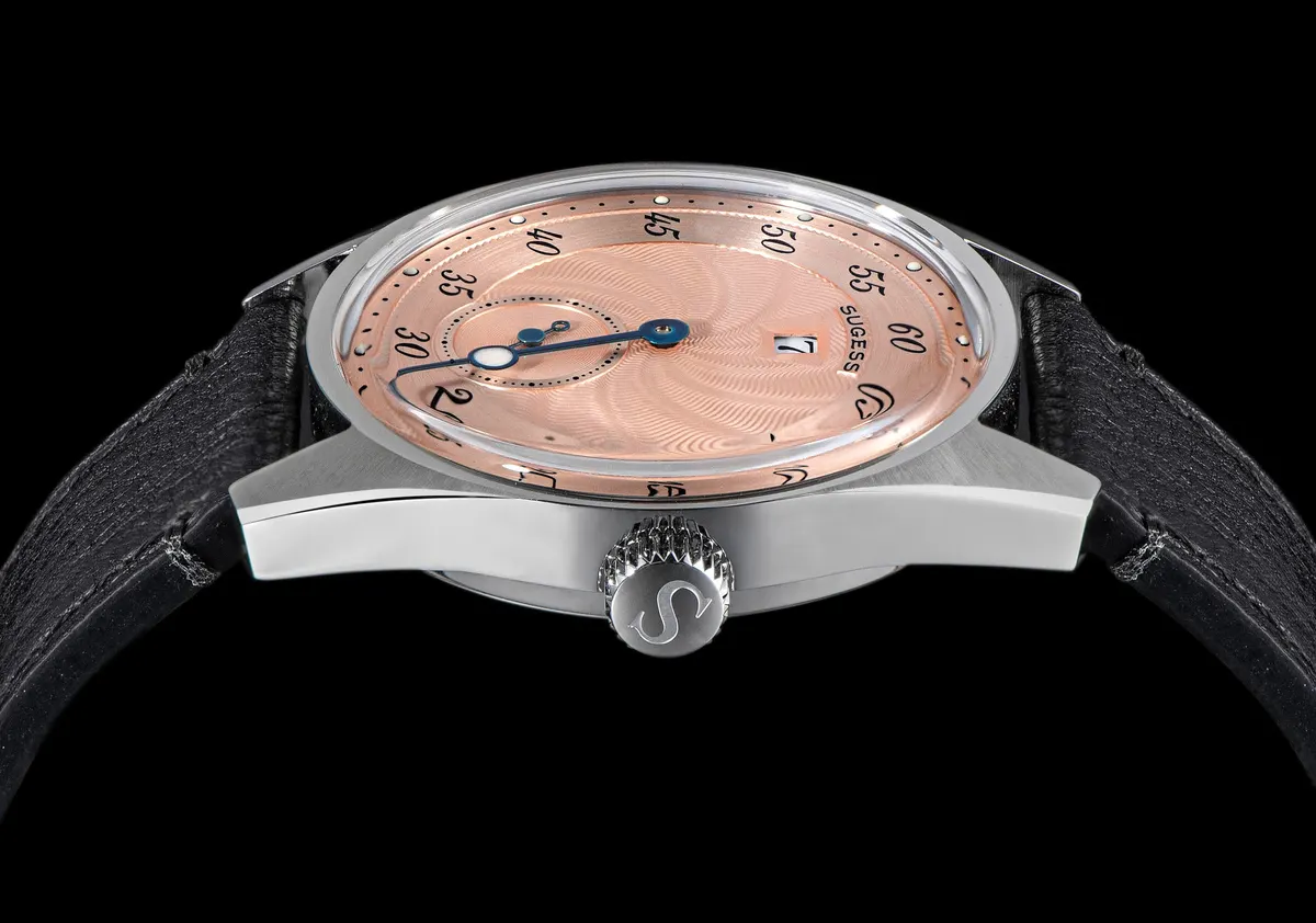 Montre Sugess S451-1 – Bracelet gris cuir