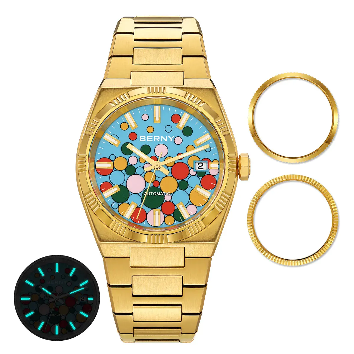 Montre Berny AM241M Automatique – Or