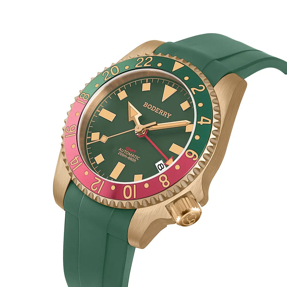 Montre Boderry Automatique 40 mm – Vert