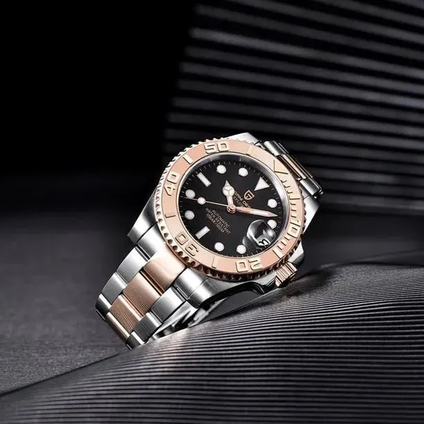 Montre Pagani Design Automatique 40 mm – Noir / Bracelet Oyster