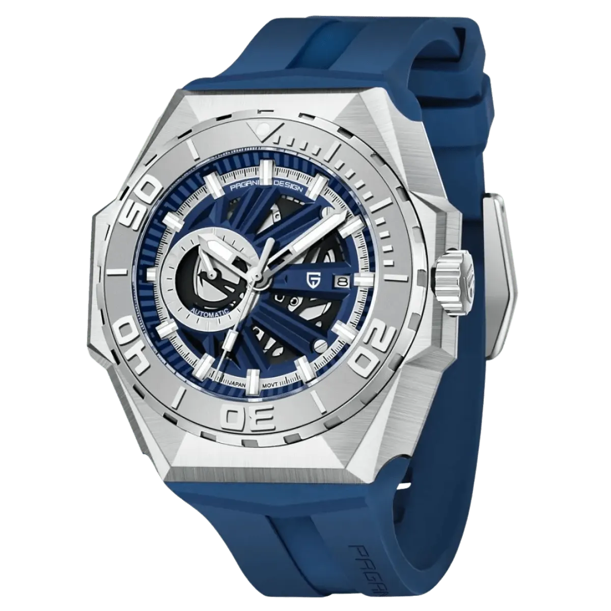 Montre Pagani Design PD-YS007 Automatique 47,5 mm – Bleu
