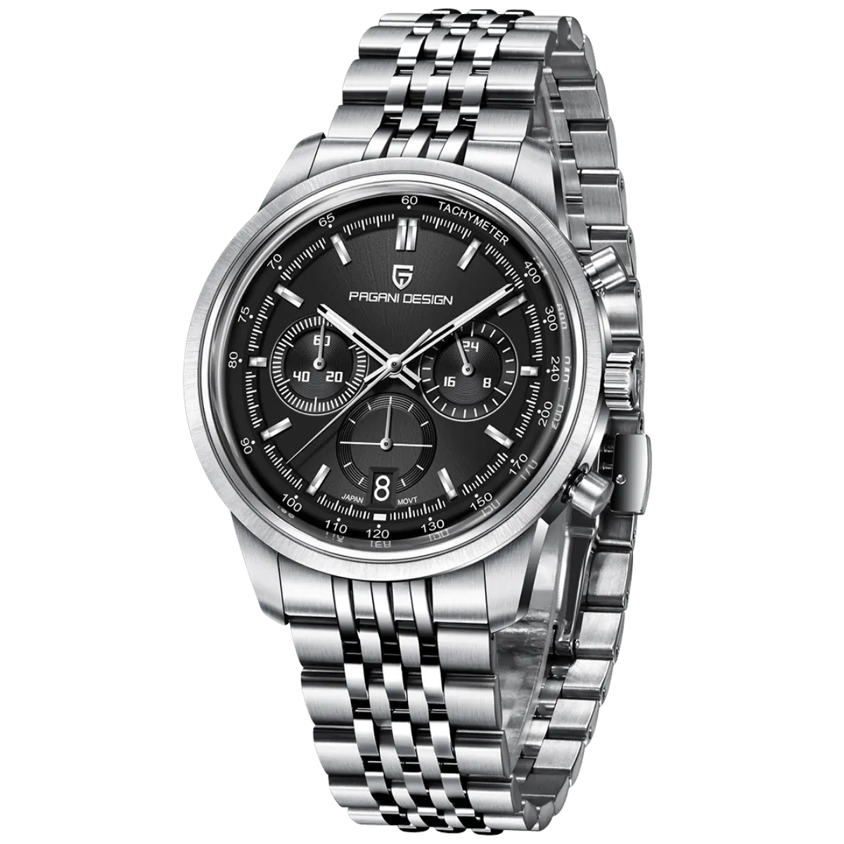 Montre Pagani Design Méca-quartz 41 mm – Noir