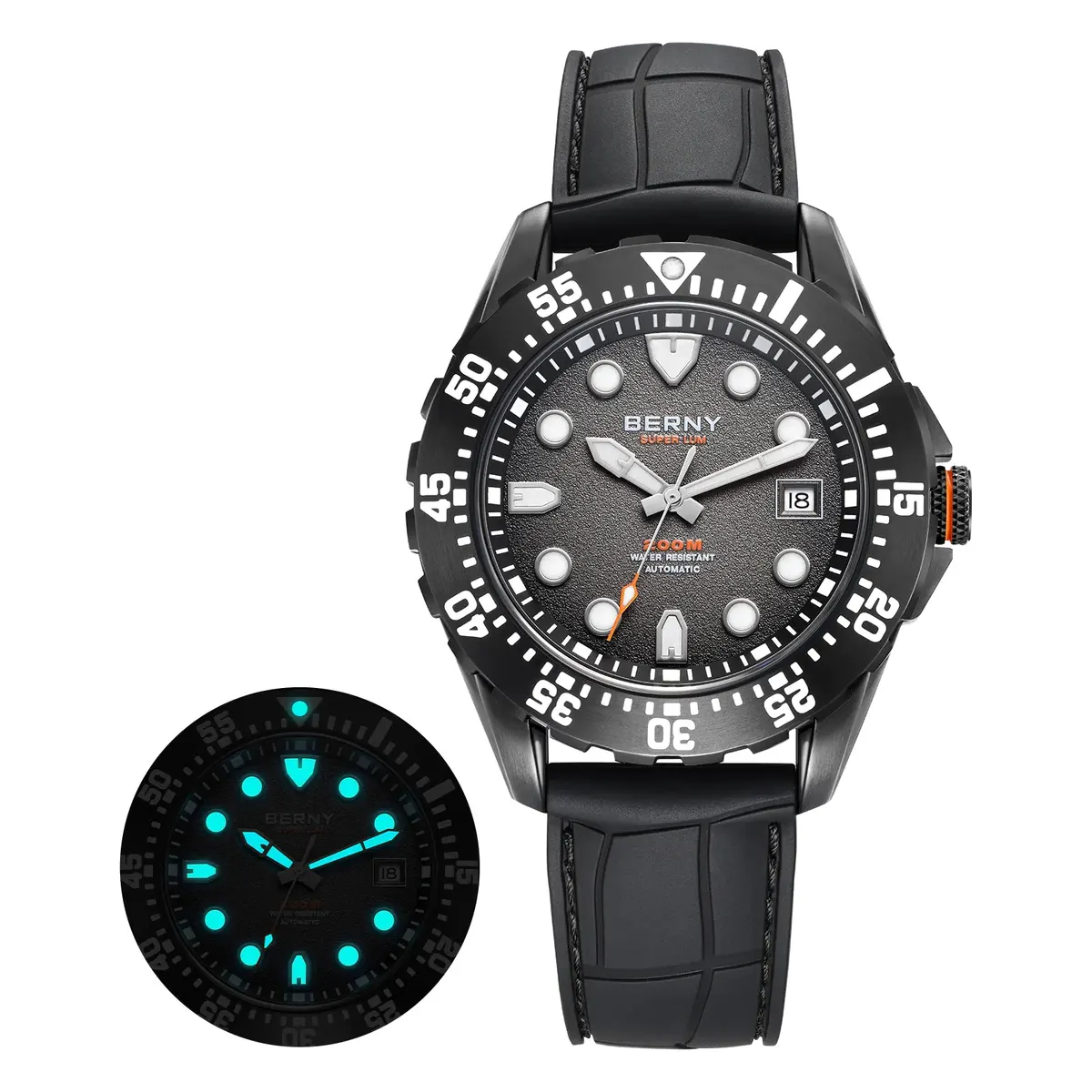 Montre Berny AM151M Automatique – Noir