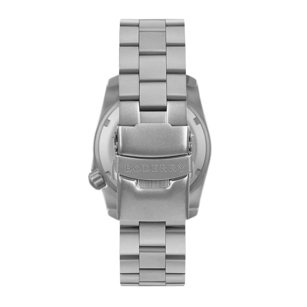 Montre Boderry Automatique 40 mm – Bracelet blanc