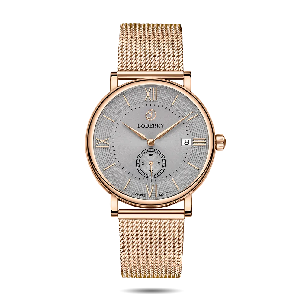 Montre Boderry Quartz 40 mm – Réf. BDQ004116