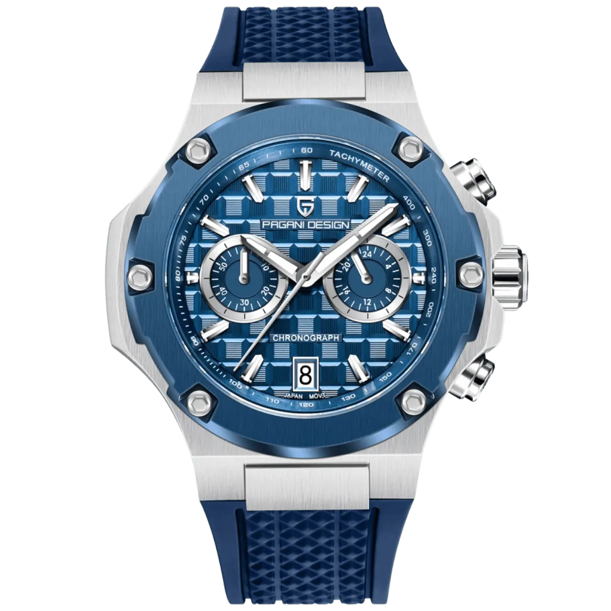 Montre Pagani Design PD-YS032 Méca-quartz 44 mm – Bleu