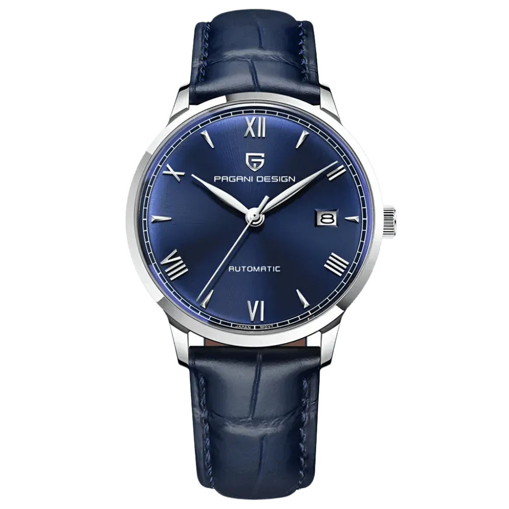 Montre Pagani Design PD-1759 Automatique 40 mm – Bleu / Cuir