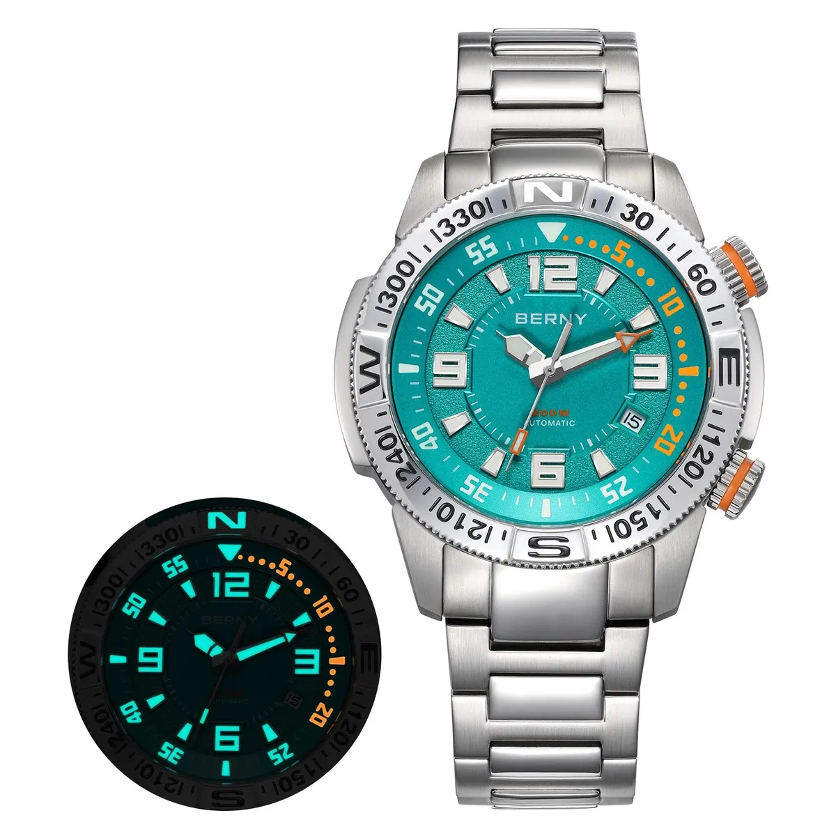 Montre Berny AM164MS Automatique – Argent