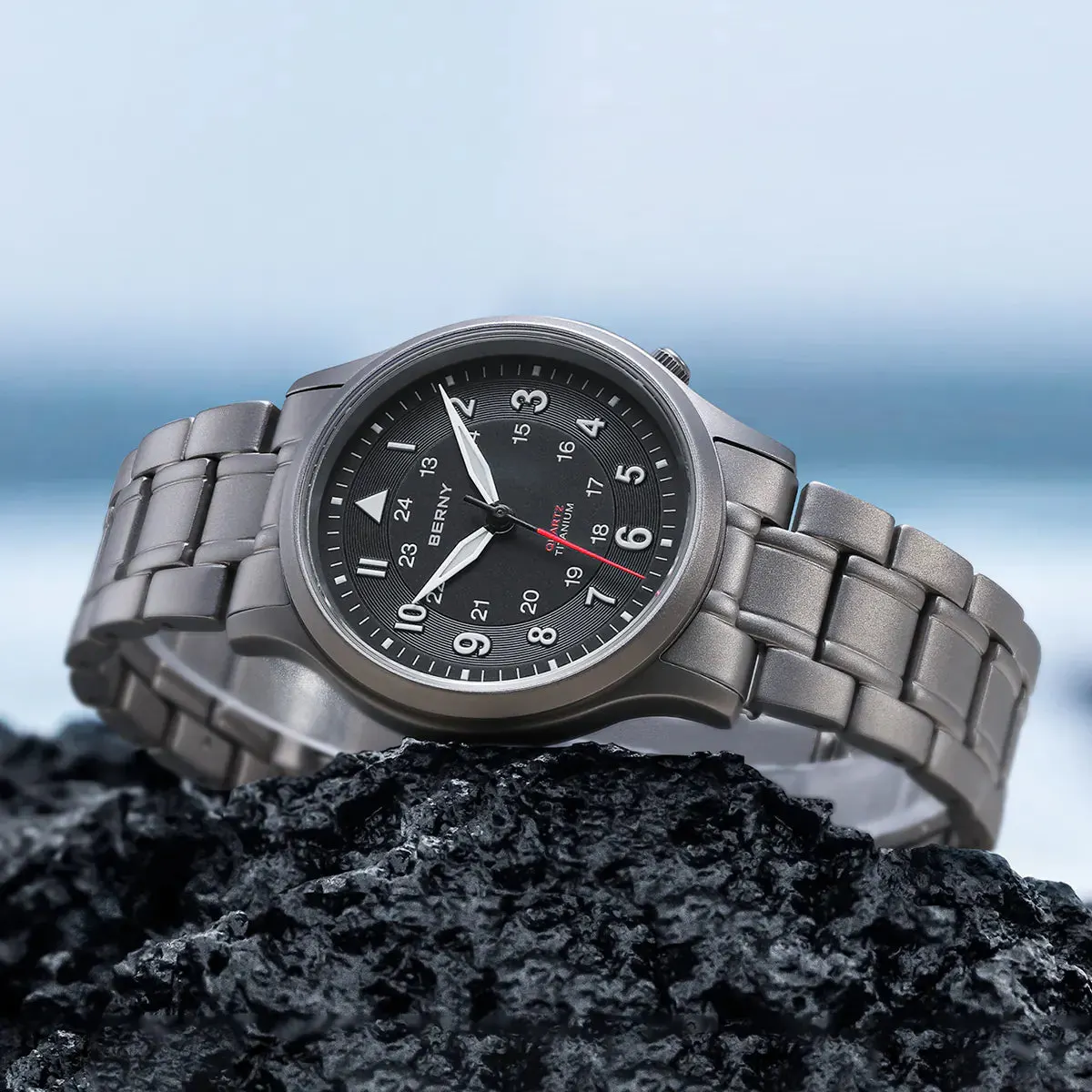 Montre Berny T2596MS Quartz – Noir